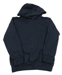 Tmavomodrá mikina s kapucí Y.F.K.