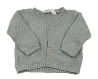 Šedý propínací svetr Lupilu