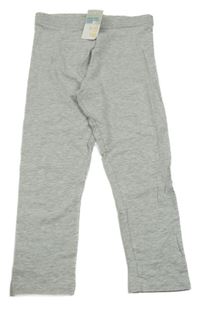 Nové - Světlešedé melírované legíny Primark