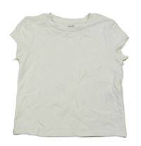 Bílé crop tričko H&M