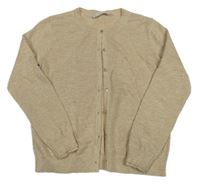 Zlatý třpytivý propínací svetr Mintie