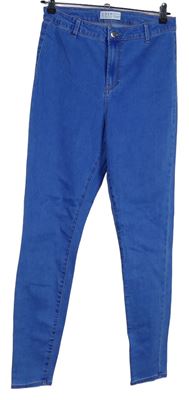 Dámské modré skinny rifle Primark 