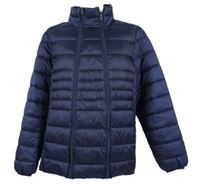 Dámská tmavomodrá šusťáková těhotenská zimní bunda Geoge 