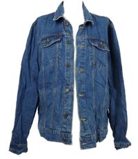 Pánská modrá riflová bunda Primark