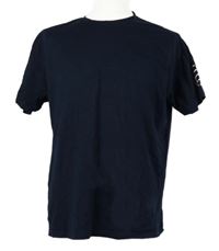 Pánské tmavomodré tričko Uneek