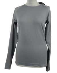 Nové - Dámské šedé sportovní funkční triko Workout 