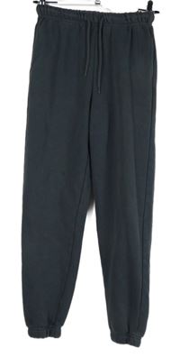 Dámské tmavošedé cuff tepláky Pigalle 