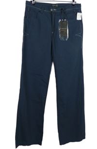 Nové - Pánské tmavomodré plátěné kalhoty E-bound 