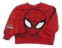 Červená mikina se Spidemanem Marvel