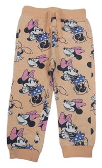 Oranžové tepláky s Minnie Disney