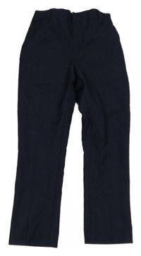 Tmavomodré melírované společenské kalhoty Rocha John Rocha