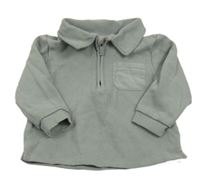 Šedé polo triko s kapsou Next