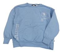 Světlemodrá mikina s nápisy George