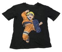Černé tričko s potiskem - Naruto H&M