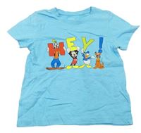 Tyrkysové tričko s Mickeym zn. C&A