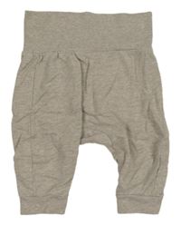 Hnědé melírované tepláky H&M