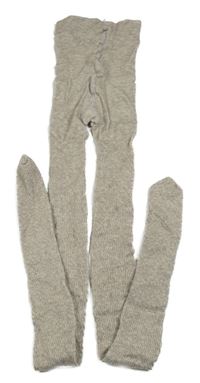 Béžové vzorované punčocháče H&M