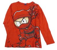 Červené triko s ninjou Dopodopo