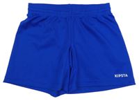 Safírové sportovní kraťasy s logem Kipsta 