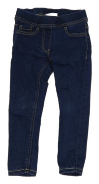 Tmavomodré džegíny C&A