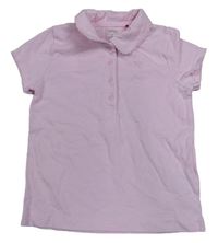 Světlerůžové polo tričko ESPRIT