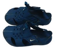 Petrolejové nepromokavé ultralheké sandály s logem Nike vel. 26
