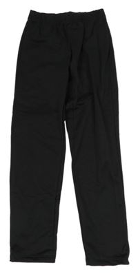 Černé funkční sportovní tepláky Decatlon 