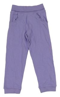 Levandulové tepláky s volánky TCM