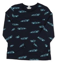 Tmavomodré triko s formulemi V BY VERY