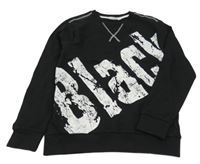 Černá mikina s nápisem BOYS