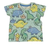Mátové tričko s dinosaury Matalan