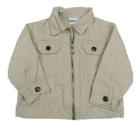 Béžová riflová bunda Impidimpi