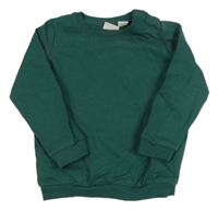 Tmavozelená mikina Lupilu