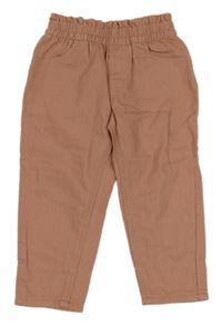 Starorůžové paper bag rifle H&M