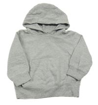 Šedá melírovaná mikina s kapucí Kiki&Koko