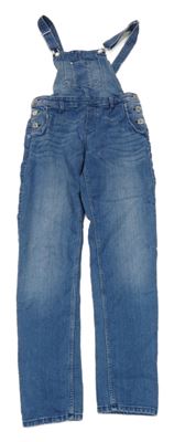 Modré laclové rifle H&M