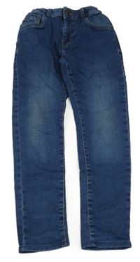 Tmavomodré skinny rife C&A