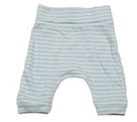 Bílo-modré pruhované tepláky Nutmeg