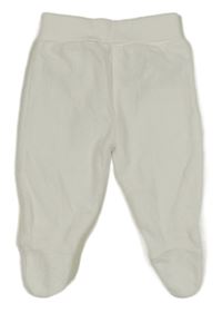 Bílé sametové polodupky 