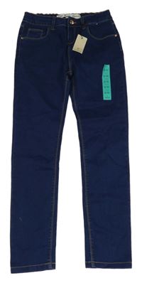 Nové - Tmavomodré skinny rifle Denim Co.