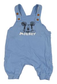 Světlemodré laclové tepláky s Mickeym Disney