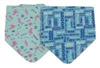 2set - 2x světlemodrý šátek - Příběh hraček 