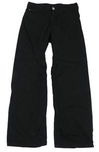 Černé loose fit rifle H&M