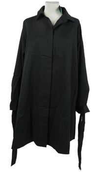 Nové - Dámské černé košilové šaty Shein 