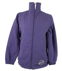 Dámská fialová šusťáková sportovní bunda Toptex 