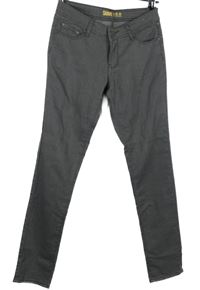 Dámské šedé skinny rifle Denim 