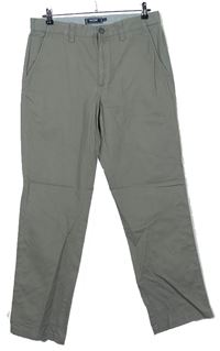 Pánské pískové plátěné kalhoty Maine vel. 34R 