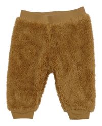 Hnědé chlupaté kalhoty Lupilu