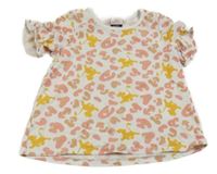 Bílé tričko s flíčky a Lví král George