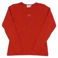 Červené triko s logem Esprit